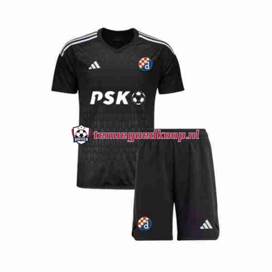 Uit Tenue van Dinamo Zagreb Keepersshirt Kind 2-13 jaar 2023-24 Korte Mouw