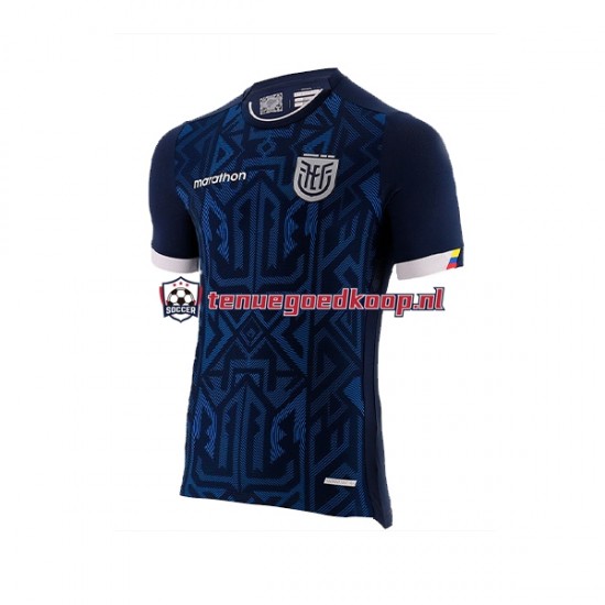 Uit Tenue van Ecuador Heren WK 2022 Korte Mouw