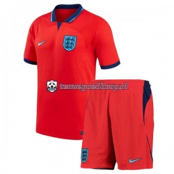 Uit Tenue van Engeland Kind 2-13 jaar WK 2022 Korte Mouw