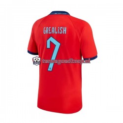 Uit Tenue van Engeland Grealish 7 Heren WK 2022 Korte Mouw