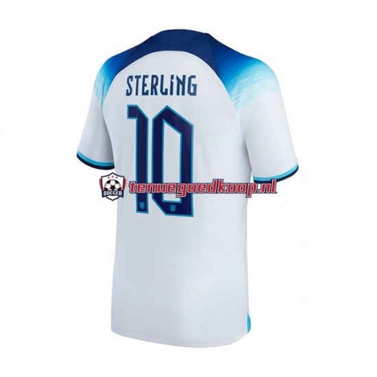 Thuis Tenue van Engeland Sterling 10 Heren WK 2022 Korte Mouw