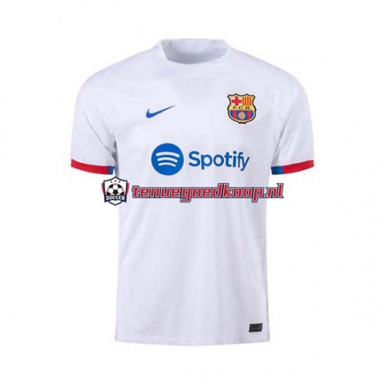 Uit Tenue van FC Barcelona Heren 2023-24 Korte Mouw