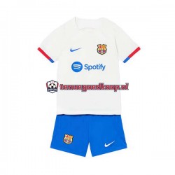 Uit Tenue van FC Barcelona Kind 2-13 jaar 2023-24 Korte Mouw