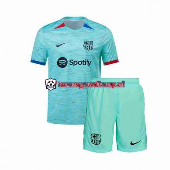 3de Tenue van FC Barcelona Kind 2-13 jaar 2023-24 Korte Mouw