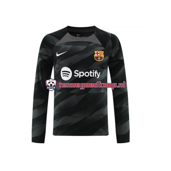 Uit Tenue van FC Barcelona Keepersshirt Heren 2023-24 Lange Mouw