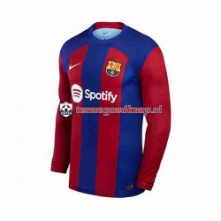 Thuis Tenue van FC Barcelona Heren 2023-24 Lange Mouw