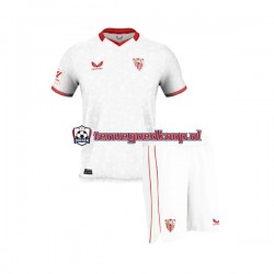 Thuis Tenue van Sevilla FC Kind 2-13 jaar 2023-24 Korte Mouw