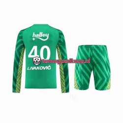 Thuis Keepersshirt Fenerbahce Livakovic 40 Footbal Kit 2023-24 Lange Mouw