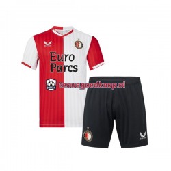 Thuis Tenue van Feyenoord Rotterdam Kind 2-13 jaar 2023-24 Korte Mouw