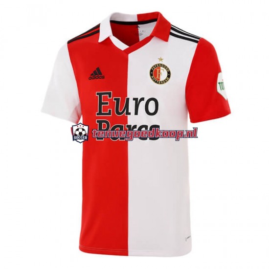 Thuis Tenue van Feyenoord Rotterdam Heren 2022-23 Korte Mouw