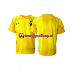 3de Tenue van Frankrijk Keepersshirt Heren WK 2022 Korte Mouw