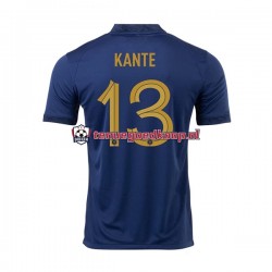 Thuis Tenue van Frankrijk Kante 13 Heren WK 2022 Korte Mouw