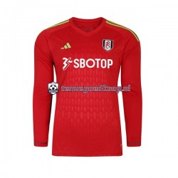 Thuis Tenue van Fulham Keepersshirt Heren 2023-24 Lange Mouw