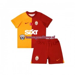 Thuis Tenue van Galatasaray Kind 2-13 jaar 2023-24 Korte Mouw