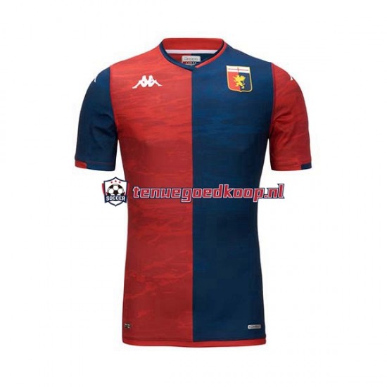 Thuis Tenue van Genoa Heren 2023-24 Korte Mouw