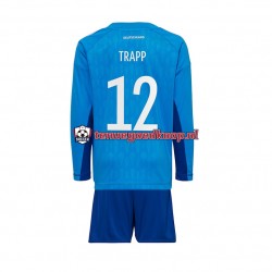 Thuis Tenue van Duitsland Keepersshirt TRAPP 12 Kind 2-13 jaar WK 2022 Lange Mouw