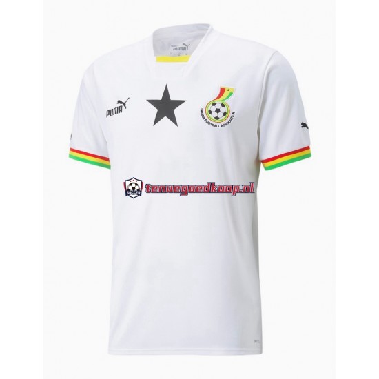 Thuis Tenue van Ghana Heren WK 2022 Korte Mouw