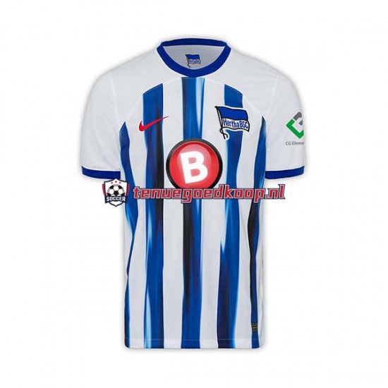 Thuis Tenue van Hertha BSC Heren 2023-24 Korte Mouw