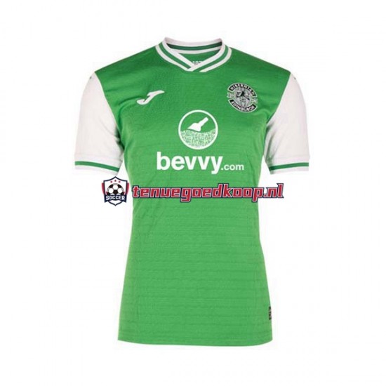 Thuis Tenue van Hibernian Heren 2023-24 Korte Mouw