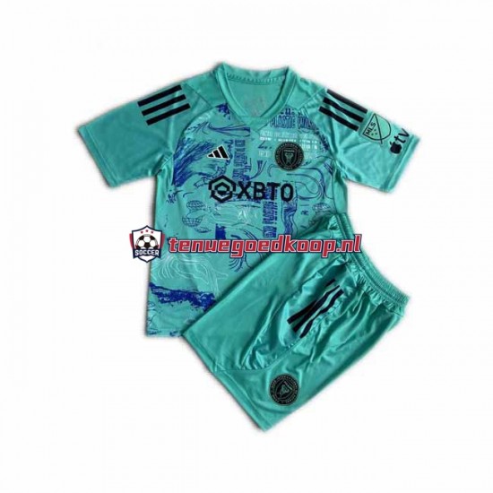 Thuis Tenue van Inter Miami Special Kind 2-13 jaar 2023-24 Korte Mouw