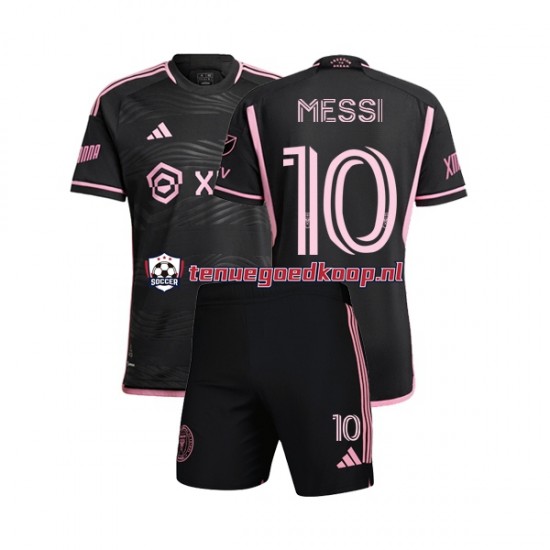 Uit Tenue van Inter Miami Lionel Messi 10 Kind 2-13 jaar 2023 Korte Mouw