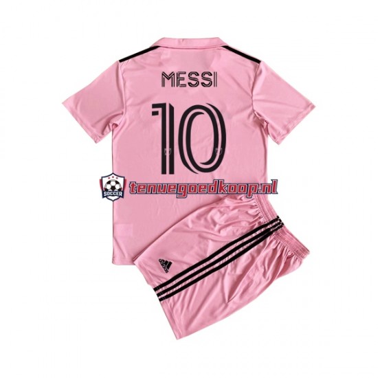 Thuis Tenue van Inter Miami Lionel Messi 10 Kind 2-13 jaar 2023 Korte Mouw