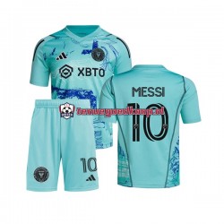 Thuis Tenue van Inter Miami Lionel Messi 10 Special Kind 2-13 jaar 2023-24 Korte Mouw