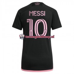 Uit Tenue van Inter Miami Lionel Messi 10 Dames 2023 Korte Mouw