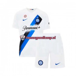 Uit Tenue van Inter Milan Kind 2-13 jaar 2023-24 Korte Mouw