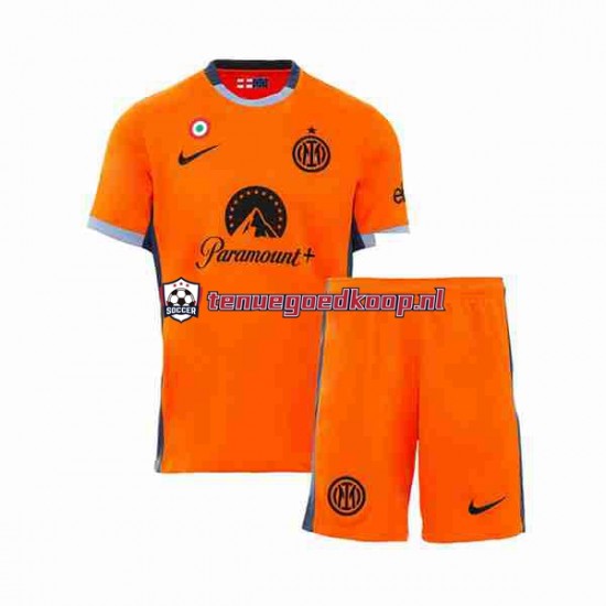 3de Tenue van Inter Milan Kind 2-13 jaar 2023-24 Korte Mouw