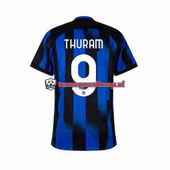 Thuis Tenue van Inter Milan Marcus Thuram 9 Heren 2023-24 Korte Mouw