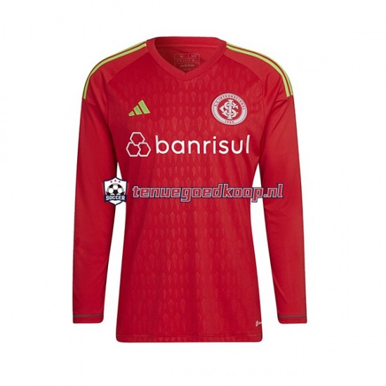 Thuis Tenue van Internacional Keepersshirt Heren 2023-24 Lange Mouw