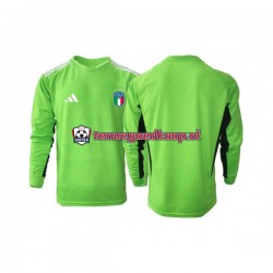 Thuis Tenue van Italië Keepersshirt Heren 2023 Lange Mouw