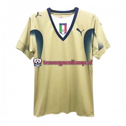 Thuis Retro Tenue van Italië Keepersshirt Heren 2006 Korte Mouw