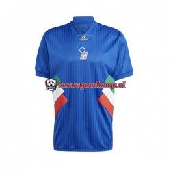 Thuis Retro Tenue van Italië Icon Heren 2022-23 Korte Mouw