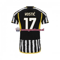 Thuis Tenue van Juventus Filip Kostic 17 Heren 2023-24 Korte Mouw