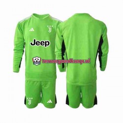 3de Tenue van Juventus Keepersshirt Kind 2-13 jaar 2023-24 Lange Mouw