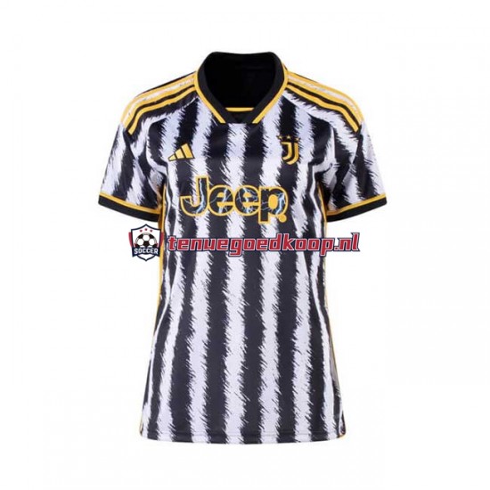 Thuis Tenue van Juventus Dames 2023-24 Korte Mouw