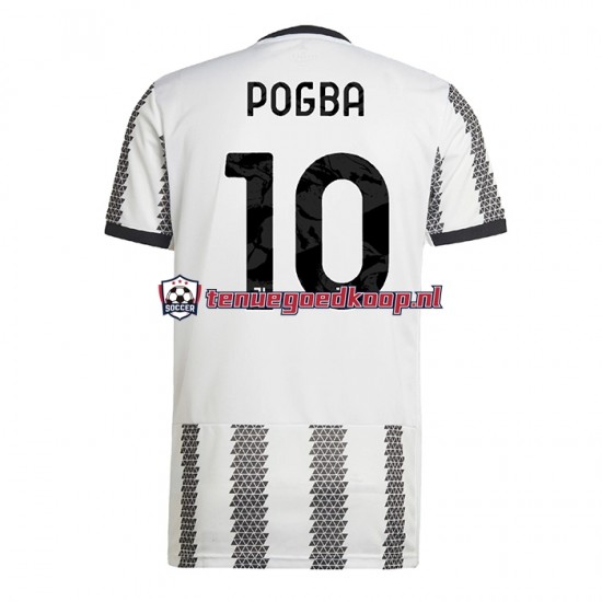 Thuis Tenue van Juventus Pogba 10 Heren 2022-23 Korte Mouw