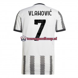 Thuis Tenue van Juventus Vlahovic 7 Heren 2022-23 Korte Mouw