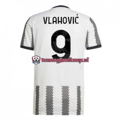 Thuis Tenue van Juventus Vlahovic 9 Heren 2022-23 Korte Mouw