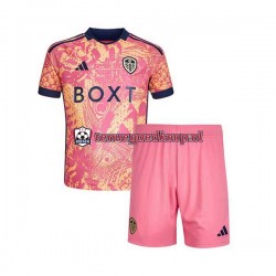 3de Tenue van Leeds United Kind 2-13 jaar 2023-24 Korte Mouw