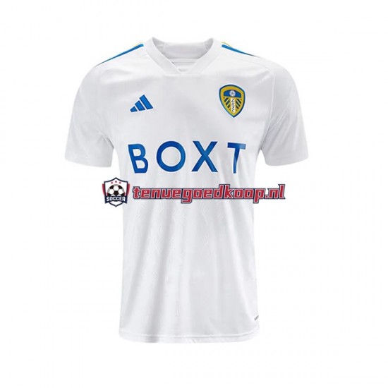 Thuis Tenue van Leeds United Heren 2023-24 Korte Mouw