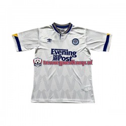 Thuis Retro Tenue van Leeds United Heren 1991-1992 Korte Mouw