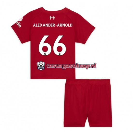 Thuis Tenue van Liverpool Alexander-Arnold 66 Kind 2-13 jaar 2022-23 Korte Mouw