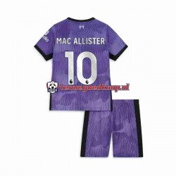 3de Tenue van Liverpool Alexis Mac Allister 10 Kind 2-13 jaar 2023-24 Korte Mouw