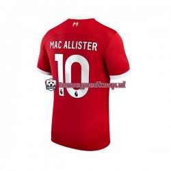 Thuis Tenue van Liverpool Alexis Mac Allister 10 Heren 2023-24 Korte Mouw