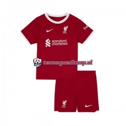 Thuis Tenue van Liverpool Kind 2-13 jaar 2023-24 Korte Mouw