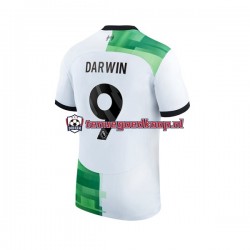 Uit Tenue van Liverpool Darwin Nunez 9 Heren 2023-24 Korte Mouw