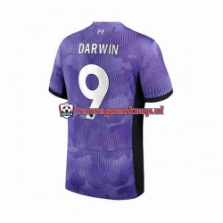 3de Tenue van Liverpool Darwin Nunez 9 Heren 2023-24 Korte Mouw